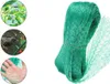 A collage of images showing a green bird net, with close-ups of leaves, a bird caught in netting, and a hand holding the netting. Náhled obrázku produktu