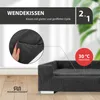 Hundesofa Gepolstert Cord Dunkelgrau Produktbild-Vorschau 5