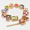 Klasické drevené navliekacie kocky Classic World – Lesné Náhľad obrázku produktu 14