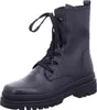 A black lace-up boot is shown against a white background. Produktbild-Vorschau