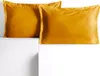 Kissenbezüge AmeliaHome Velvet Side Si senf 50x70 Produktbild-Vorschau 5