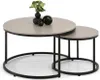 JACEK Couchtisch-Set – beige/schwarz Produktbild-Vorschau 6