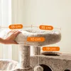 Jasnobrązowy drapak dla kota 135 cm Podgląd zdjęcia produktu 4