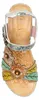 Laura Vita Laura Vita Keilsandalette Beige Produktbild-Vorschau 4