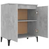 vidaXL Příborník betonový šedý 60x35x70 cm odvozený výrobek Náhled obrázku produktu 4
