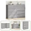 The Living Store Sideboards 2 Stk. Grau Sonoma 60x31x84 cm Produktbild-Vorschau 1