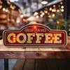 Insegna in metallo FOREVER Light RETRO LED Fresh Brewed Anteprima dell’immagine prodotto 4