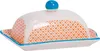 Nicola Spring Handbedruckte Butterdose - 18,5 x 12 cm - Produktbild-Vorschau 1