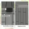 Outsunny Gartenbox 227 Liter Wasserdicht Abschließbar Produktbild-Vorschau 6