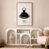 Posterpapier Poster - Little Black Dress 40x60 cm Menschen Produktbild-Vorschau 2