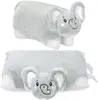 BRUBAKER Kuscheltier Kissen Elefant - 2 in 1 Stofftier - 40 Produktbild-Vorschau 1