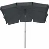 BURI Tropico Sonnenschirm 210x140 cm Anthrazit / Grau - Produktbild-Vorschau 1