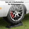 XPOtool Auffahrkeile Wohnmobil 2 Stück 40/70/100 mm 3,5 t Produktbild-Vorschau 2