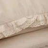 HOMLA MOISES bavlněné béžové krajkové povlečení 200x220 cm Náhled obrázku produktu 11