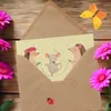 Mr. & Mrs. Panda Glückwunschkarte Igel Seilhüpfen - Gelb Produktbild-Vorschau 3