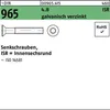 Reyher  Senkschrauben DIN 965 4.8 M 5x10 -T vz (2000 Stück) Produktbild-Vorschau 1