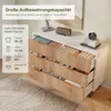 UnboxG Comò a 6 cassetti 100x34x73 cm – Credenza / mobile Anteprima dell’immagine prodotto 4