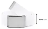 Ceinture pour homme Ladeheid en tissu P10 (blanc-argent, Voir les images du produit 3