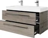 Pelipal Badmöbel-Set Milano BxHxT 100 x 56,9 x 45 cm Produktbild-Vorschau 2