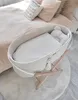 BOHO Handgefertigter Babykorb mit Ständer - Creme Produktbild-Vorschau 5