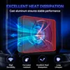 Subwoofer Verstärker Y-förmig 10 Zoll blaues Licht 800W Produktbild-Vorschau 9
