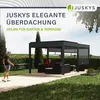 Juskys Lamellendach Tahiti 3x5,9 m - Stahl Pergola stabil & Produktbild-Vorschau 8