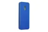 A blue phone case is shown against a white background. Produktbild-Vorschau