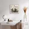 Gerahmtes Poster - Rahmen in heller Eiche - Graffiti modern Produktbild-Vorschau 6