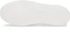 The underside of a white shoe sole with a ribbed texture and embossed text. Produktbild-Vorschau