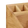 relaxdays 10020248_0 relaxdays Schreibtisch-Organizer braun Anteprima dell’immagine prodotto 5