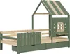 OKWISH Lit Enfant 90x200 cm - Lit Cabane Avec Toit, Voir les images du produit 10