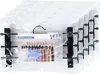 Vilde Hosenbügel Kleiderbügel Metallbügel mit Klammern aus Produktbild-Vorschau 13