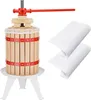 Wiltec Kit Presse à fruits avec 3 torchons – 345 x 345 x Voir les images du produit 1