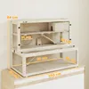 PawHut Hamsterkäfig aus Holz 100 x 50 x 84 cm Nagerkäfig 3 Produktbild-Vorschau 3