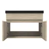 Badezimmer Badmöbel 60 cm Schwarz Waschtisch mit Produktbild-Vorschau 4