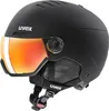 Uvex Wanted Visor Helm Mit Visier Schwarz 54-58 cm Schwarz Produktbild-Vorschau 1