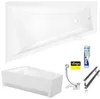 ECOLAM Badewanne RITA Trapezwanne Eckwanne Trapezform Produktbild-Vorschau 8