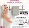 4er Set Handtücher Plain grau-beige 50x100 : Grau-Beige : Produktbild-Vorschau 2
