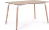 Tavolo David 120 x 80 x 74 cm MDF legno di faggio naturale Anteprima dell’immagine prodotto 2