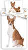 Jerry Fabrics Bavlněné povlečení 140x200 Basenji Sweet dog Náhled obrázku produktu 1