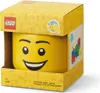 LEGO Storage Head  "Happy Boy", groß (gelb) Produktbild-Vorschau 2