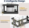 Duschablage, 2er rostfreies Duschregal Set, Duschorganizer Produktbild-Vorschau 3