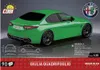 A green Alfa Romeo Giulia Quadrifoglio model car kit box. Voir les images du produit