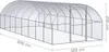 vidaXL Outdoor-Hühnerstall 3x8x2 m Verzinkter Stahl Produktbild-Vorschau 8