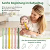 6er Set Beißring Baby Zahnungshilfe, BPA frei Kaustange für Produktbild-Vorschau 7