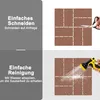 UISEBRT 55 Stück Holzoptik Balkonfliesen Terrassenfliesen Produktbild-Vorschau 6