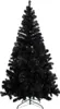 Albero di Natale Nero Artificiale, 180 cm 708 rami Anteprima dell’immagine prodotto 1