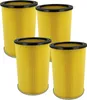 vhbw 4x Faltenfilter kompatibel mit Thomas 18-450 ZA ( ... Produktbild-Vorschau 1