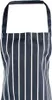 Premier - Grembiule a righe PC6874 (taglia unica) (blu Anteprima dell’immagine prodotto 2