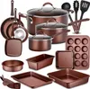 NutriChef Kochgeschirr Set 20 Teilig – Topfset, Pfannenset Produktbild-Vorschau 1
